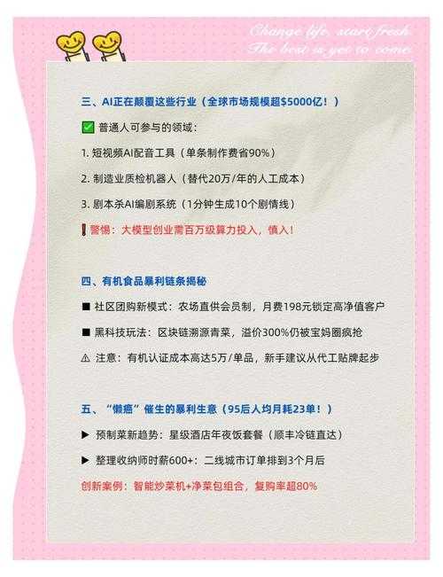 2025年普通人掘金指南 三个暴利赛道 四步落地法