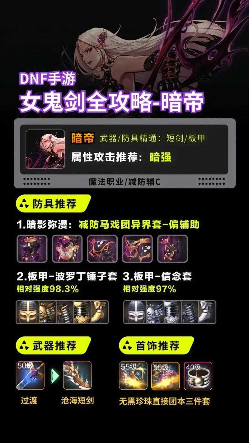 2025年暗帝职业深度解析 觉醒调整后的加点与实战指南