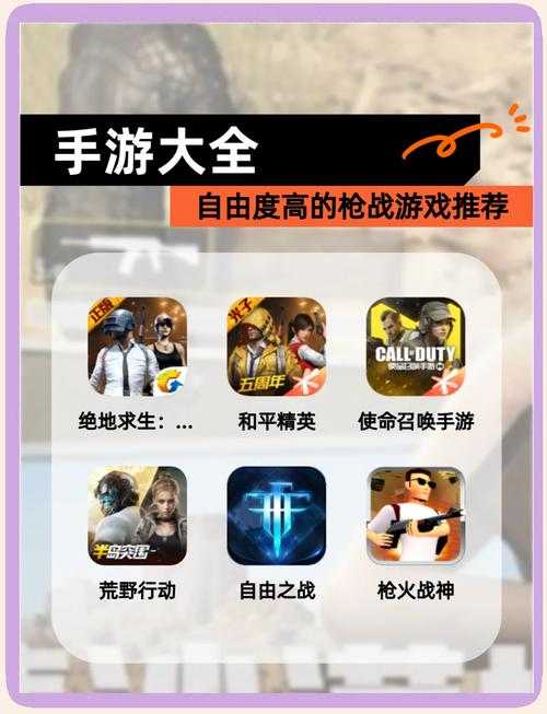 2025年最值得入坑的5款枪战手游对比测评