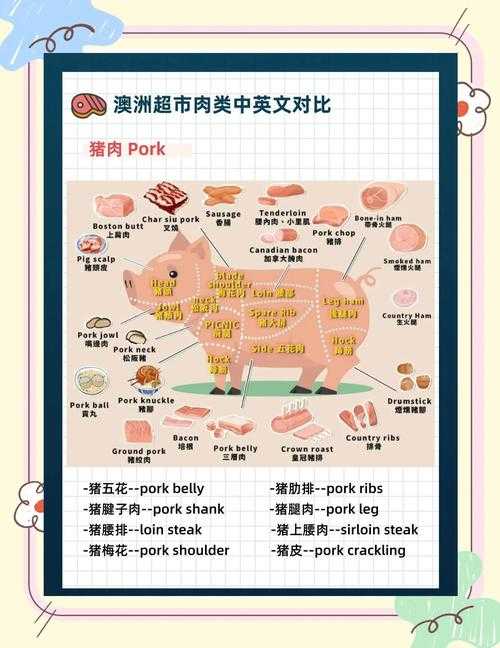 肉组词大全:常用肉类词汇分类与搭配指南