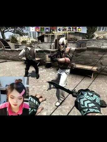 暴躁妹妹CSGO暴躁老外玩游戏,双重暴躁碰撞引发游戏趣事~