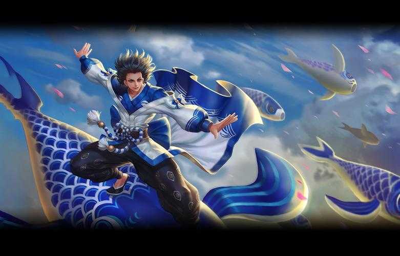 庄周绿鲲皮肤,梦幻碧波之旅,视觉盛宴体验