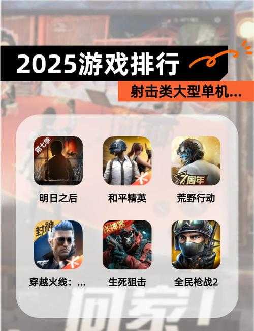2025年最受欢迎射击游戏全解析 从硬核生存到休闲竞技