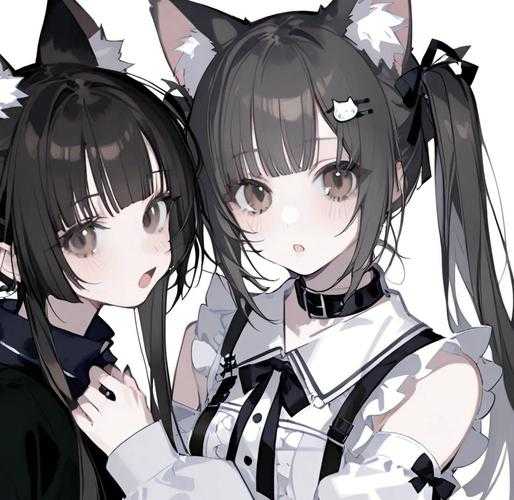 2025年最新卡通少女闺蜜头像图库大全