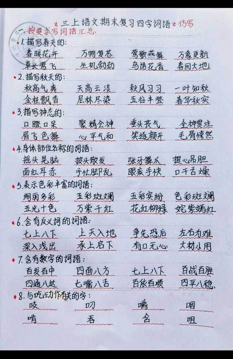 2025年最新盘点 含 黑 游 字 红 我 的成语大全