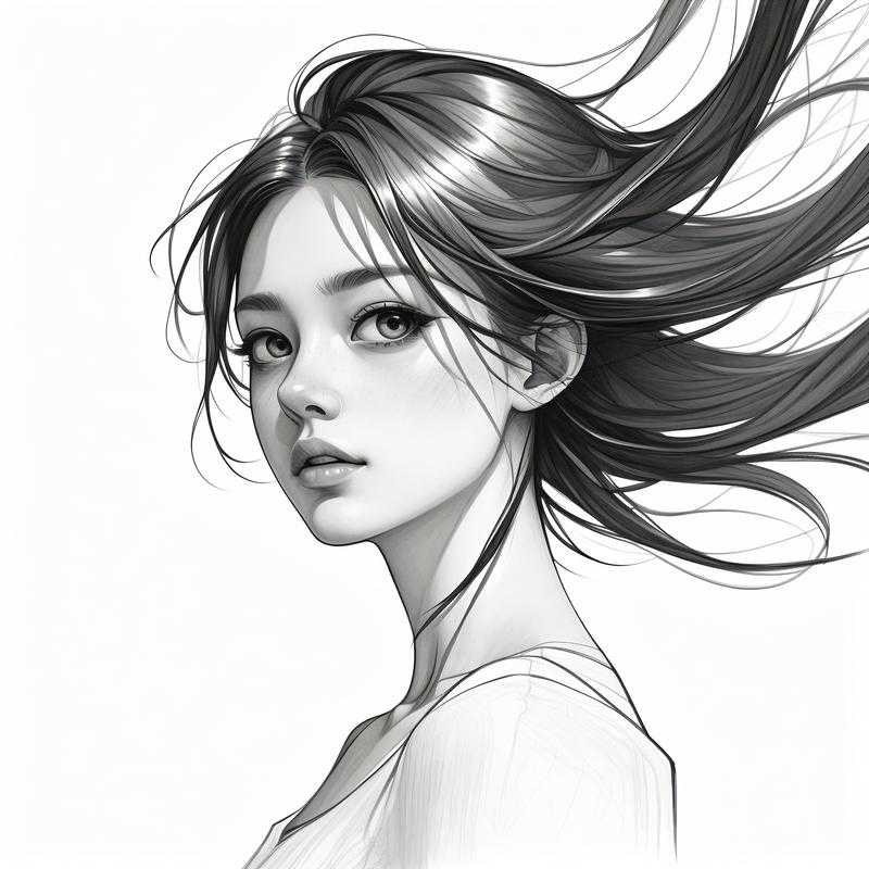 2025年最炸裂的黑白女生QQ头像设计指南