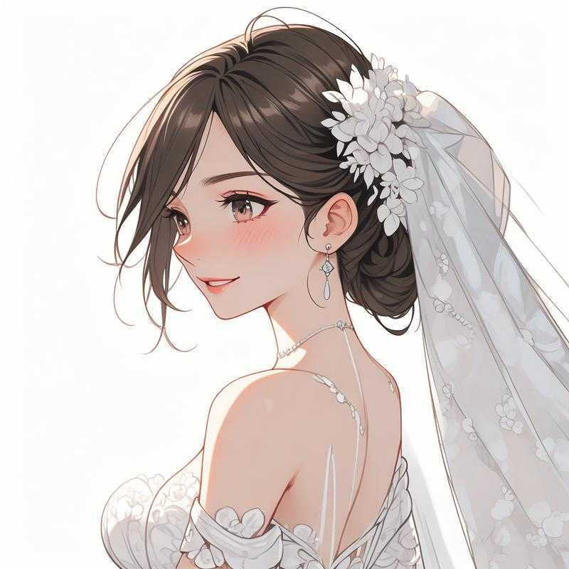 2025年最走心的婚纱卡通头像定制指南